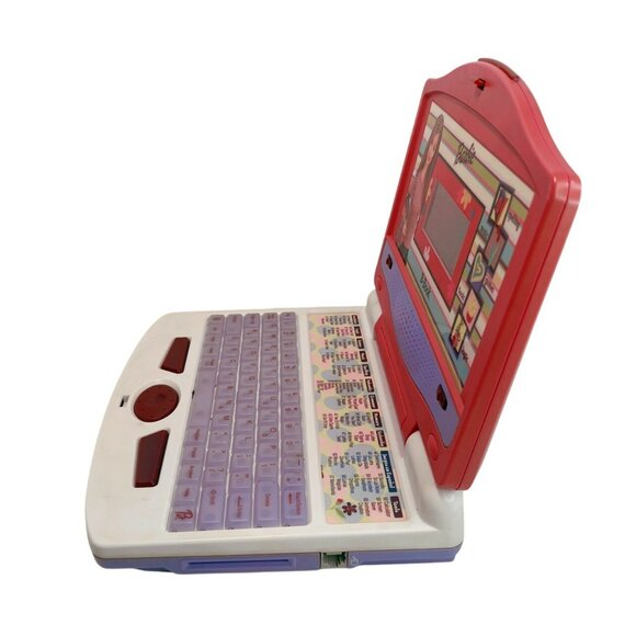 Vintage Original Mattel Barbie B-Book Learning Laptop 2003 Games Music Memory - Picture 2 of 4